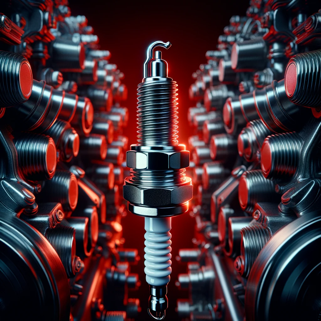 Mechanic conducting spark plug replacement at kapiti cars in kapiti